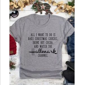 Christmas Bake, Drink, Hallmark Graphic Tees